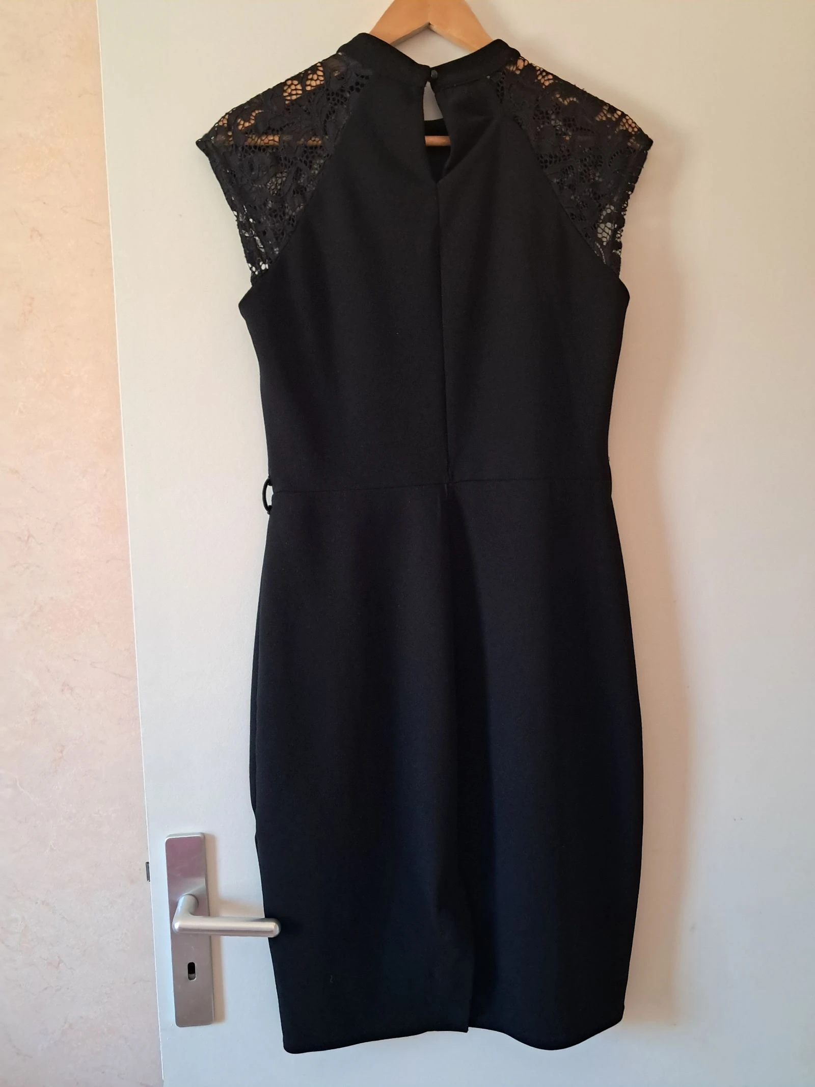 Vestido Morgan preto de renda – Tamanho 42 – photo 4